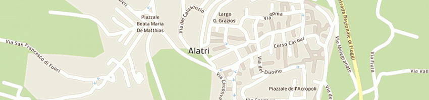 Mappa della impresa comune a ALATRI