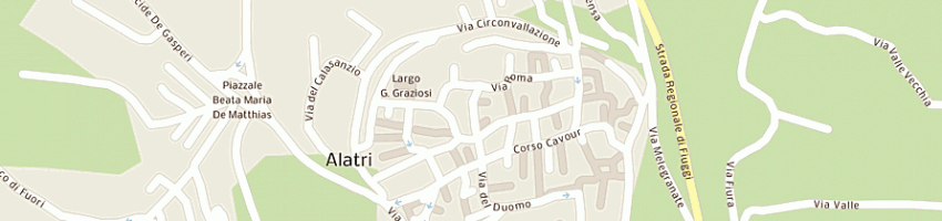 Mappa della impresa tagliaferri pier luigi a ALATRI