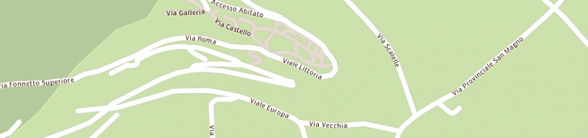 Mappa della impresa zizzi federico a MONTE SAN BIAGIO