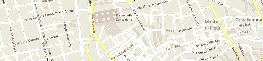 Mappa della impresa cimino antonio a PALERMO