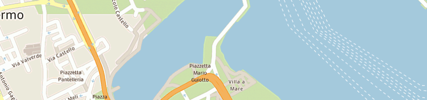 Mappa della impresa corpo dei piloti del porto a PALERMO