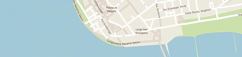 Mappa della impresa trattoria alla vittoria a GRADO