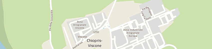 Mappa della impresa lepi srl a CHIOPRIS VISCONE