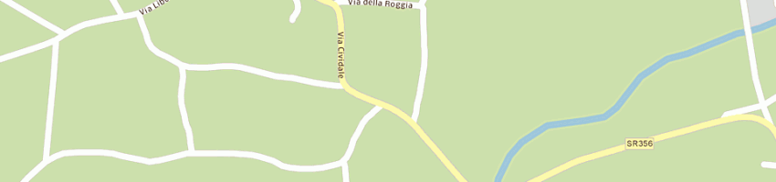 Mappa della impresa trattoria da pia a TORREANO