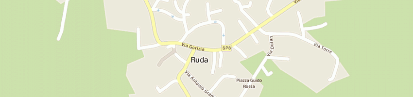 Mappa della impresa portelli rinaldo a RUDA