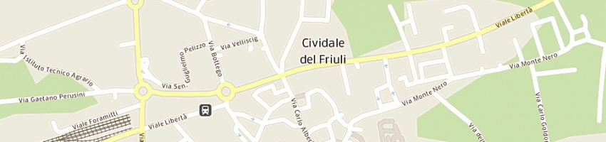 Mappa della impresa cudicio carlo a CIVIDALE DEL FRIULI