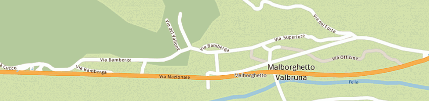 Mappa della impresa bittolo umberto a MALBORGHETTO VALBRUNA