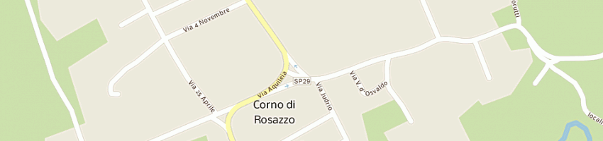 Mappa della impresa felcaro giancarlo a CORNO DI ROSAZZO