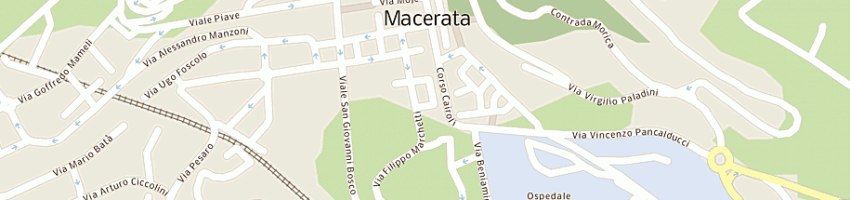 Mappa della impresa conditi giorgio a MACERATA