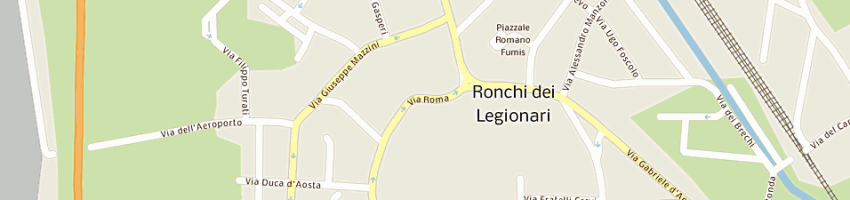 Mappa della impresa foto leban a RONCHI DEI LEGIONARI