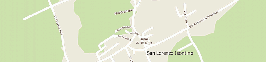 Mappa della impresa municipio a SAN LORENZO ISONTINO