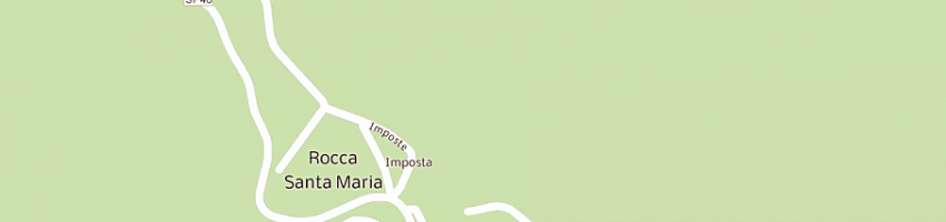 Mappa della impresa ristorante il rifugio dei sapori a ROCCA SANTA MARIA