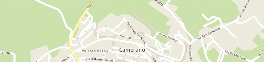 Mappa della impresa rizzi giovanni a CAMERANO