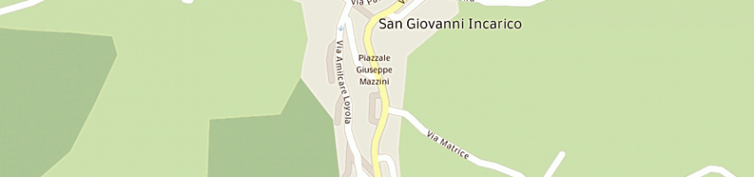 Mappa della impresa onoranze fun di salv e di santo a SAN GIOVANNI INCARICO