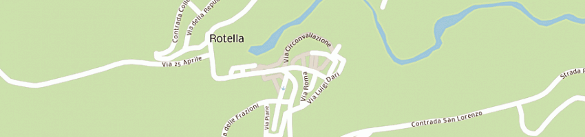 Mappa della impresa municipio di rotella a ROTELLA