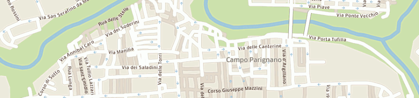 Mappa della impresa caffe' bistro' a ASCOLI PICENO