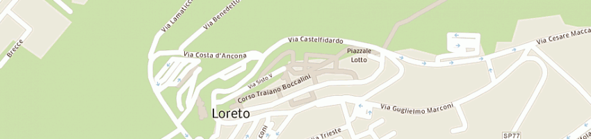 Mappa della impresa mariotti moto di a LORETO