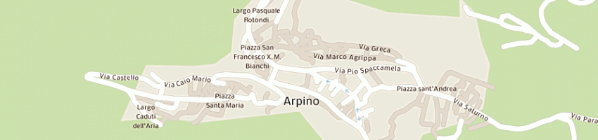 Mappa della impresa pasta all'uovo di marrocco franca a ARPINO