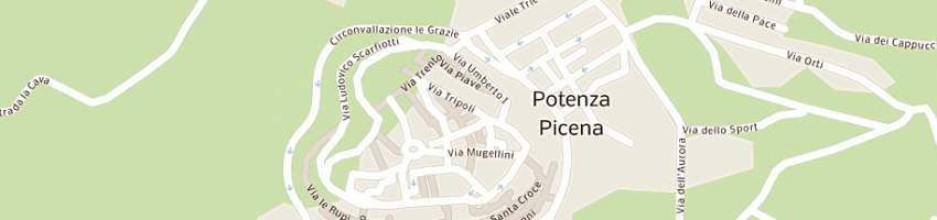 Mappa della impresa canale vittorio a POTENZA PICENA