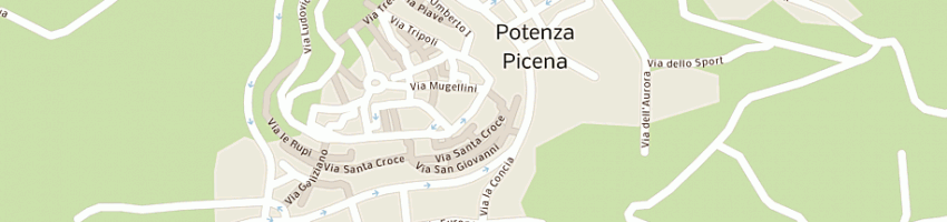 Mappa della impresa cingolani rodolfo a POTENZA PICENA