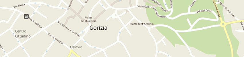 Mappa della impresa coren maria grazia a GORIZIA