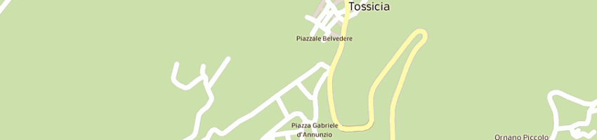 Mappa della impresa centro cinofilo polivalente del gran sasso a TOSSICIA