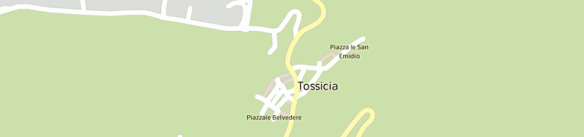 Mappa della impresa speca michele a TOSSICIA