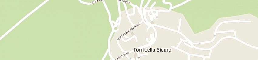 Mappa della impresa ristorante al tizzone a TORRICELLA SICURA