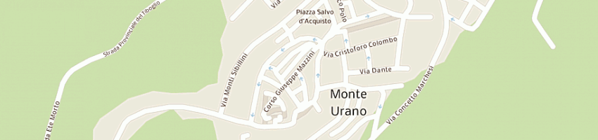 Mappa della impresa giacomozzi enrico a MONTE URANO