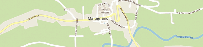 Mappa della impresa stramenga carlo a MALTIGNANO