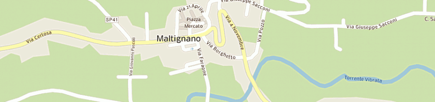 Mappa della impresa pataccoli rosangela a MALTIGNANO