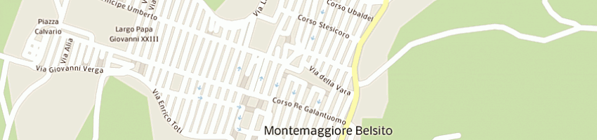 Mappa della impresa patronato cia a MONTEMAGGIORE BELSITO