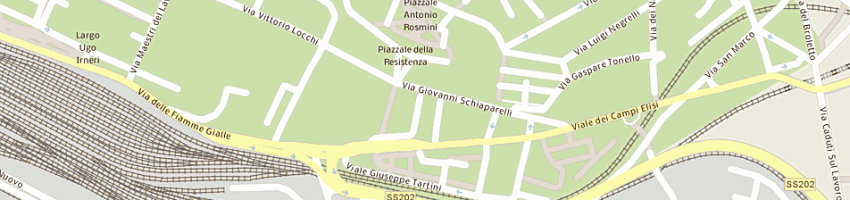 Mappa della impresa marchi iolanda a TRIESTE