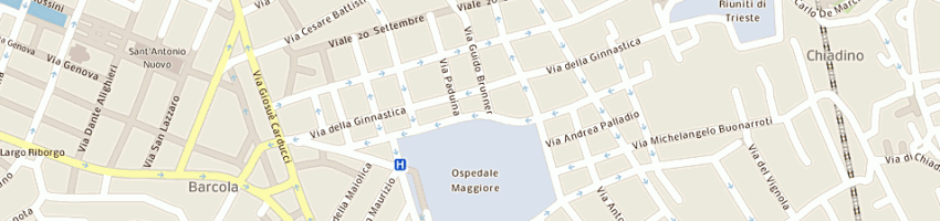 Mappa della impresa ursig paolo a TRIESTE