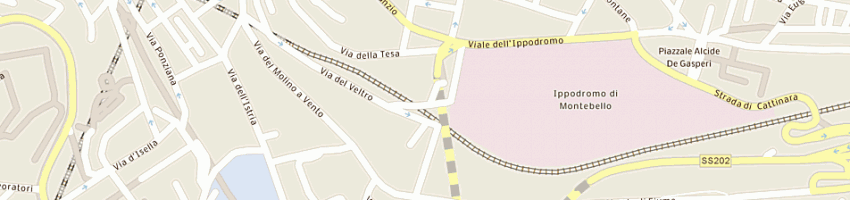 Mappa della impresa mobil service - srl a TRIESTE