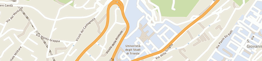 Mappa della impresa unicredit banca spa a TRIESTE