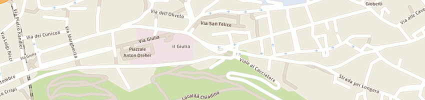 Mappa della impresa gulliver pub snc di paolo polizy e c a TRIESTE