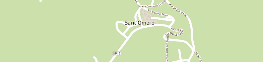 Mappa della impresa di matteo emilio a SANT OMERO