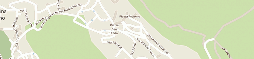 Mappa della impresa comando vigili urbani a CASTELFORTE