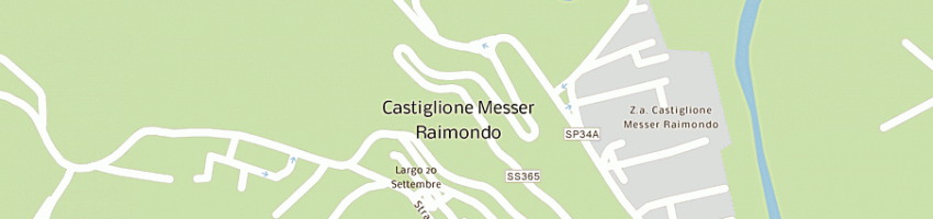 Mappa della impresa cavicchia italo a CASTIGLIONE MESSER RAIMONDO