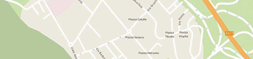 Mappa della impresa pizzeria punto pizza a SULMONA