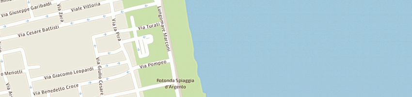 Mappa della impresa ristorante mediterraneo a ALBA ADRIATICA