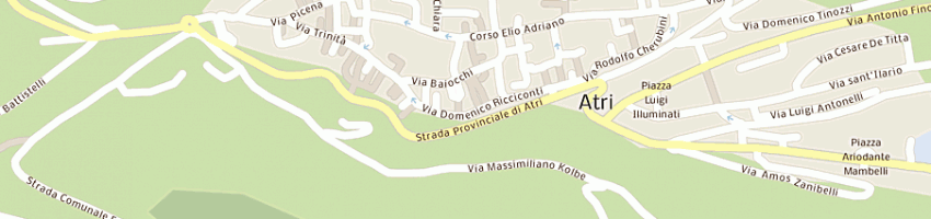 Mappa della impresa assicurazioni ras spa a ATRI