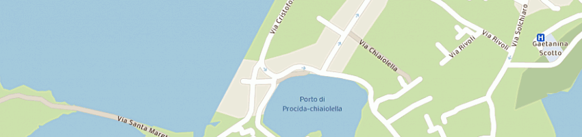 Mappa della impresa turismo procida sas di scotto di santolo maria e c a PROCIDA