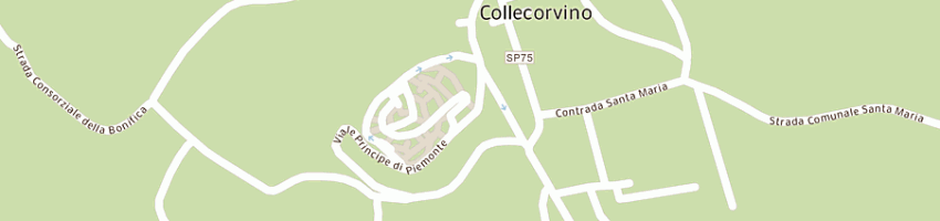 Mappa della impresa autofficina fds di cilli nicola a COLLECORVINO