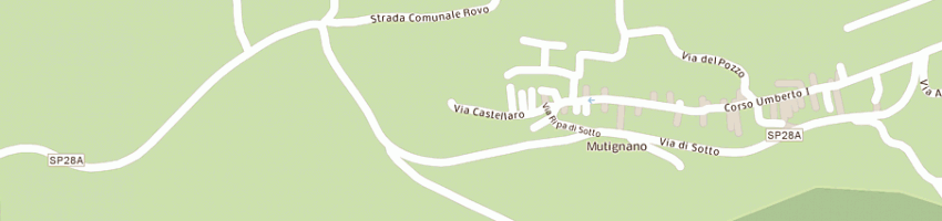 Mappa della impresa ristorante il castellaro a PINETO