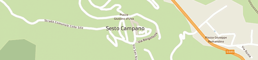 Mappa della impresa cicerone franca a SESTO CAMPANO