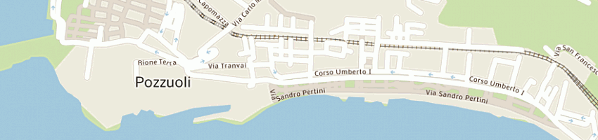 Mappa della impresa generi diversi intimo di bonito maria a POZZUOLI