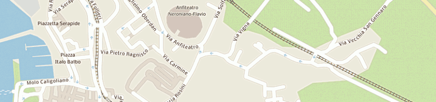 Mappa della impresa padula luciano a POZZUOLI