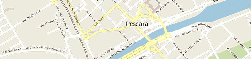 Mappa della impresa corneli zincani paolo a PESCARA